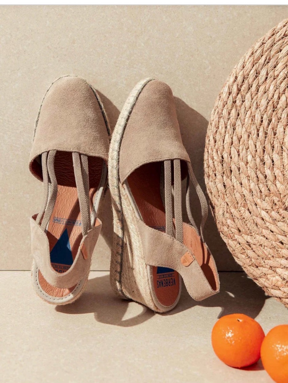 Verbenas Suede Wedges | Made in Spain
Size 41